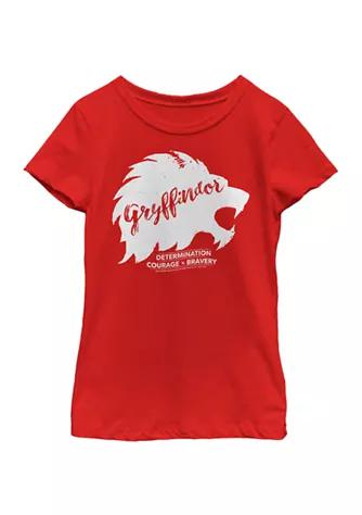 Harry Potter Potter Girls 4 6X Determination Courage Bravery Graphic T Shirt