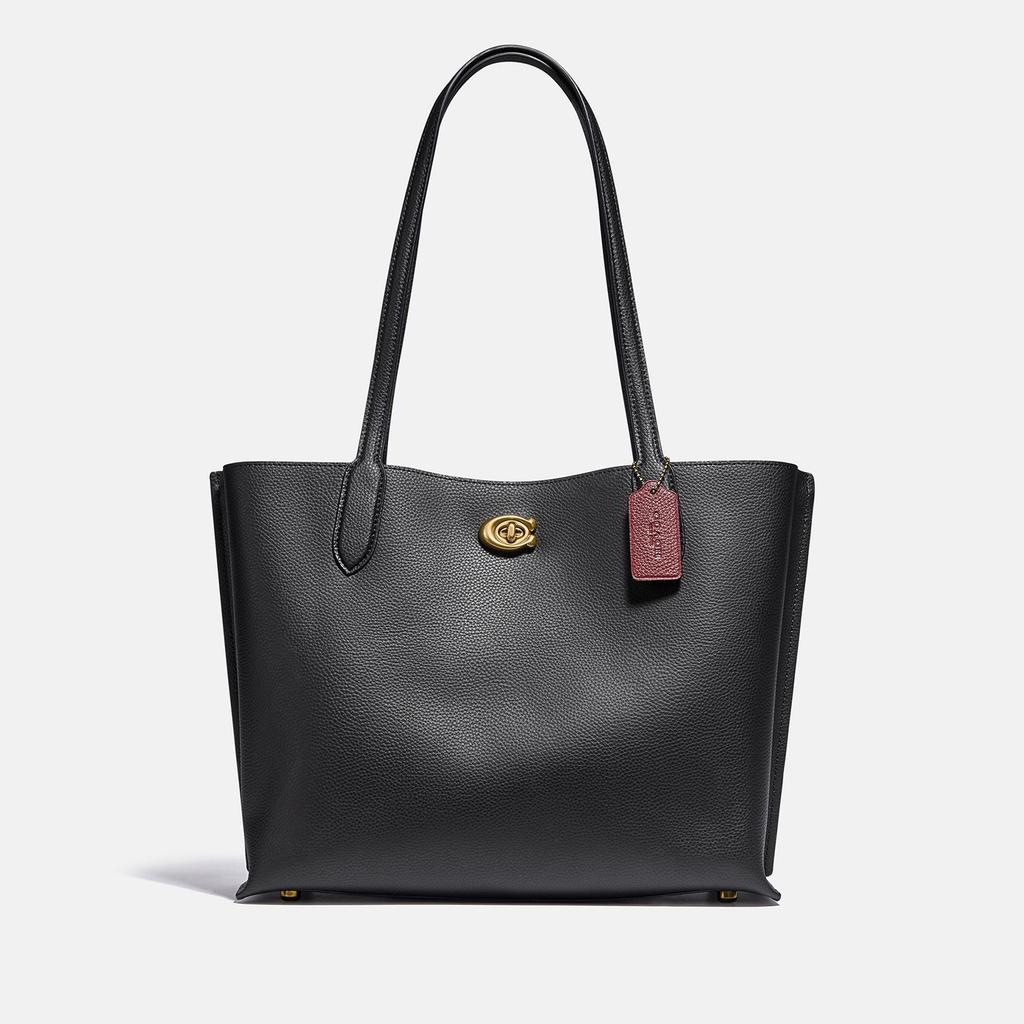 Coach Coach Willow Signature Coated Canvas Tote Bag Black Tote Bags Free Shipping BeyondStyle