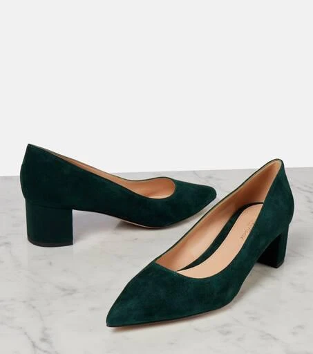 Gianvito Rossi Piper 45 suede pumps 5