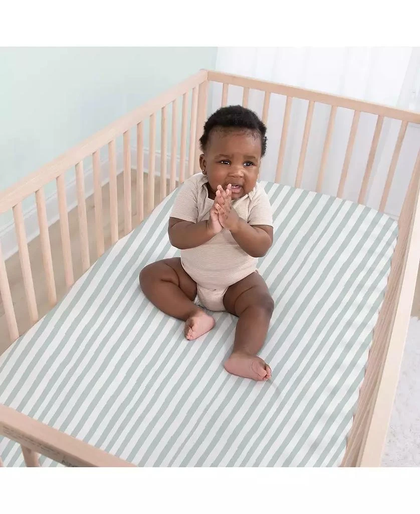 The Peanutshell Celestial Multi 4-Pack Fitted Crib Sheets 5