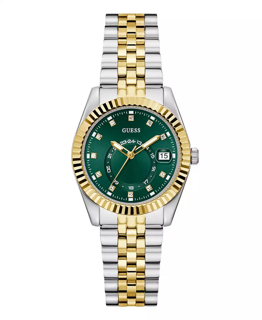 GUESS Women
s Two-Tone Multi-function Date Watch, 34mm