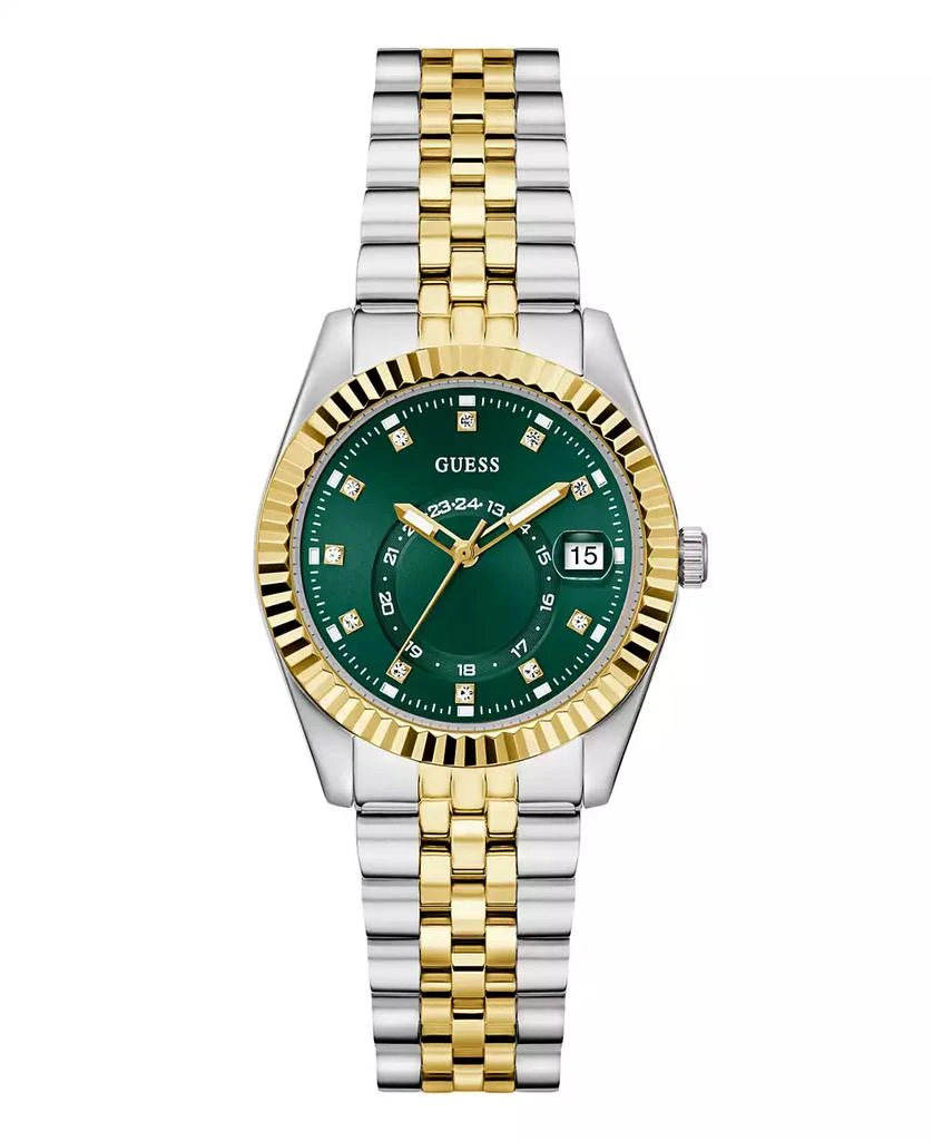 GUESS Women
s Two-Tone Multi-function Date Watch, 34mm 1