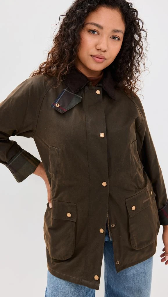 Barbour Barbour Acorn Wax Barn Jacket 8