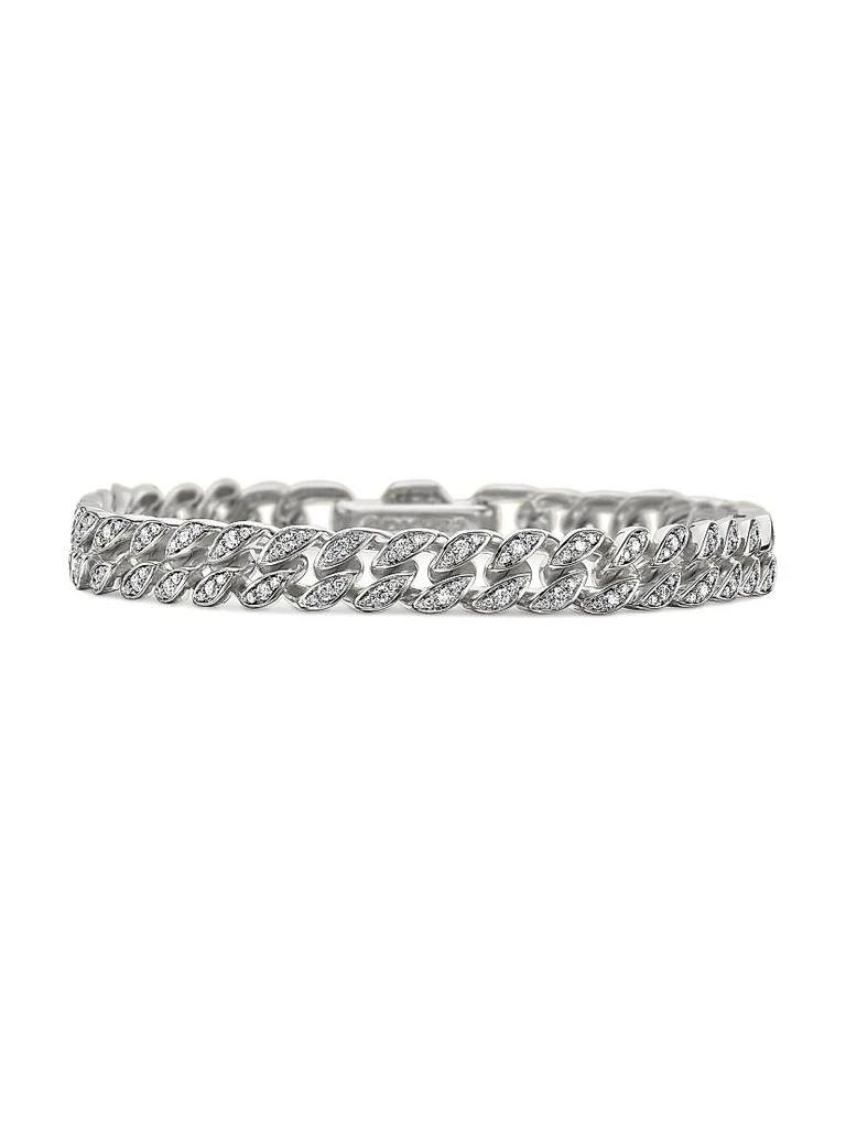 David Yurman Curb Chain Bracelet in Sterling Silver