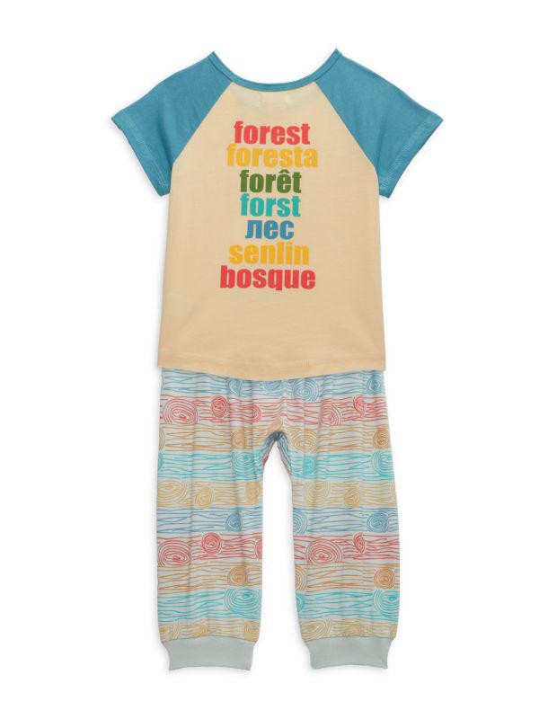 PEEK Baby Boy's 2-Piece Save Our Forest Tee & Pants Set