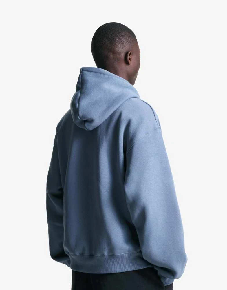 Bershka Bershka Hoodie in denim blue 3