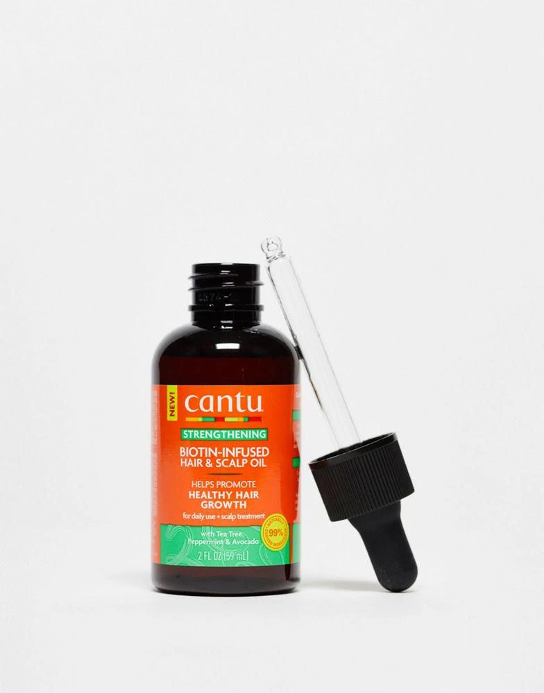 cantu Cantu Rosemary & Mint plus Biotin Scalp & Hair Oil 59ml 4