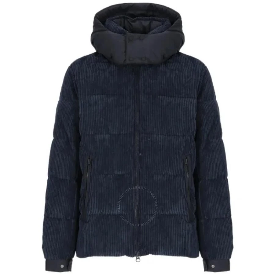 Save The Duck Corduroy Hooded Padded Jacket 1