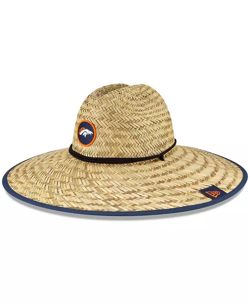 New Era Men's Natural Denver Broncos 2021 NFL Training Camp Official Straw Lifeguard Hat