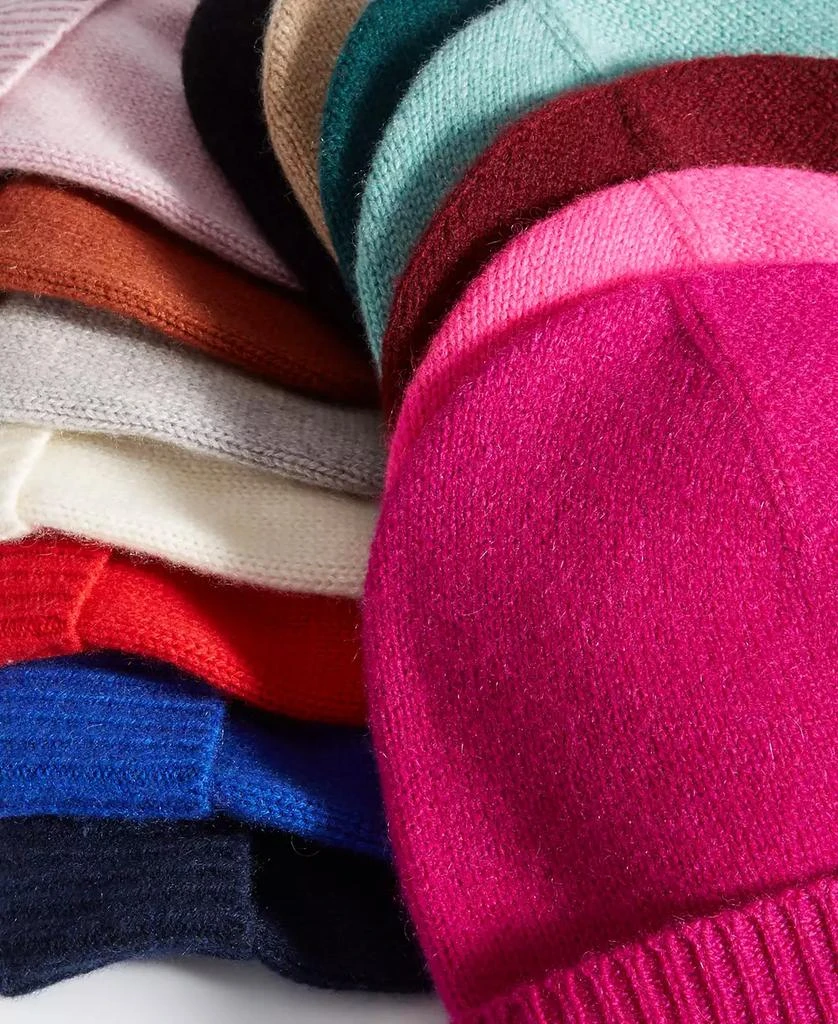 Charter Club 100% Cashmere Cuffed Beanie, Created for Macys 6