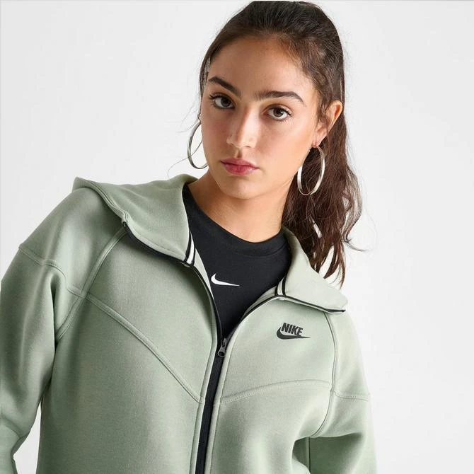 NIKE Women's Nike Sportswear Tech Fleece Windrunner Full-Zip Hoodie 9