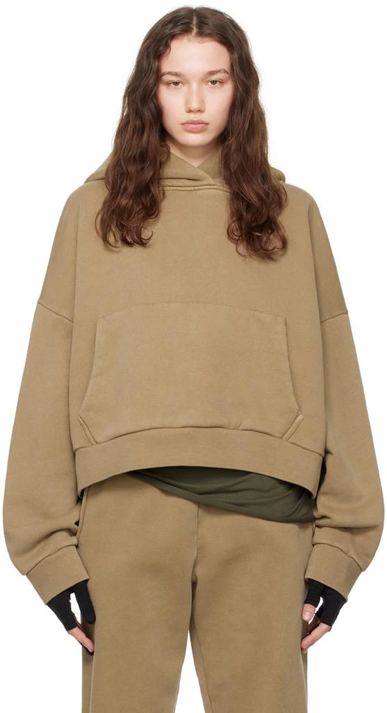 Entire Studios Khaki Heavy Hoodie 1