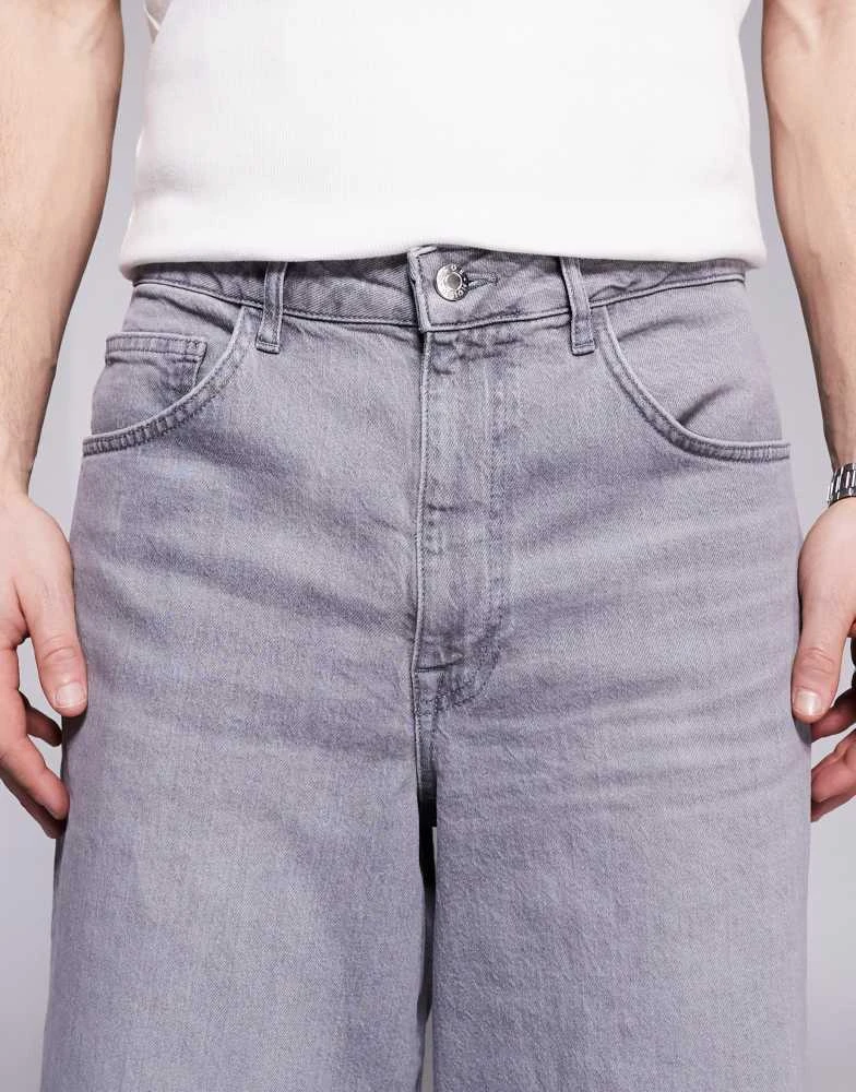 ASOS ASOS DESIGN super baggy jean in grey 4