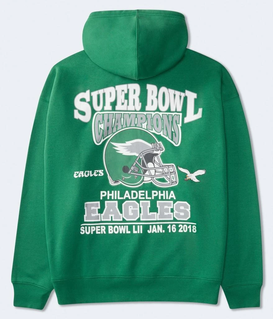 Aeropostale Philadelphia Eagles Super Bowl Pullover Hoodie 1