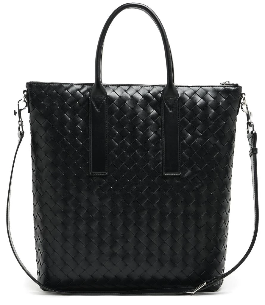 Bottega Veneta Intrecciato large size zipped tote bag 4