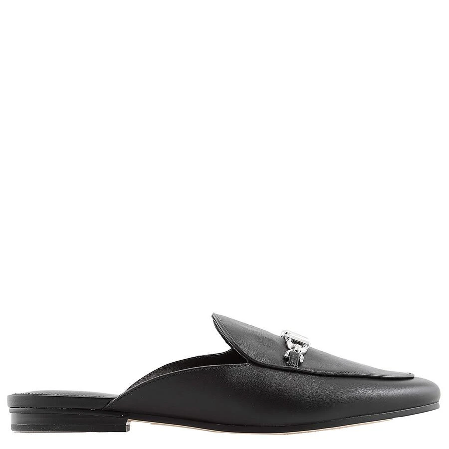 Michael Kors Black Tiffanie Leather Flat Mules