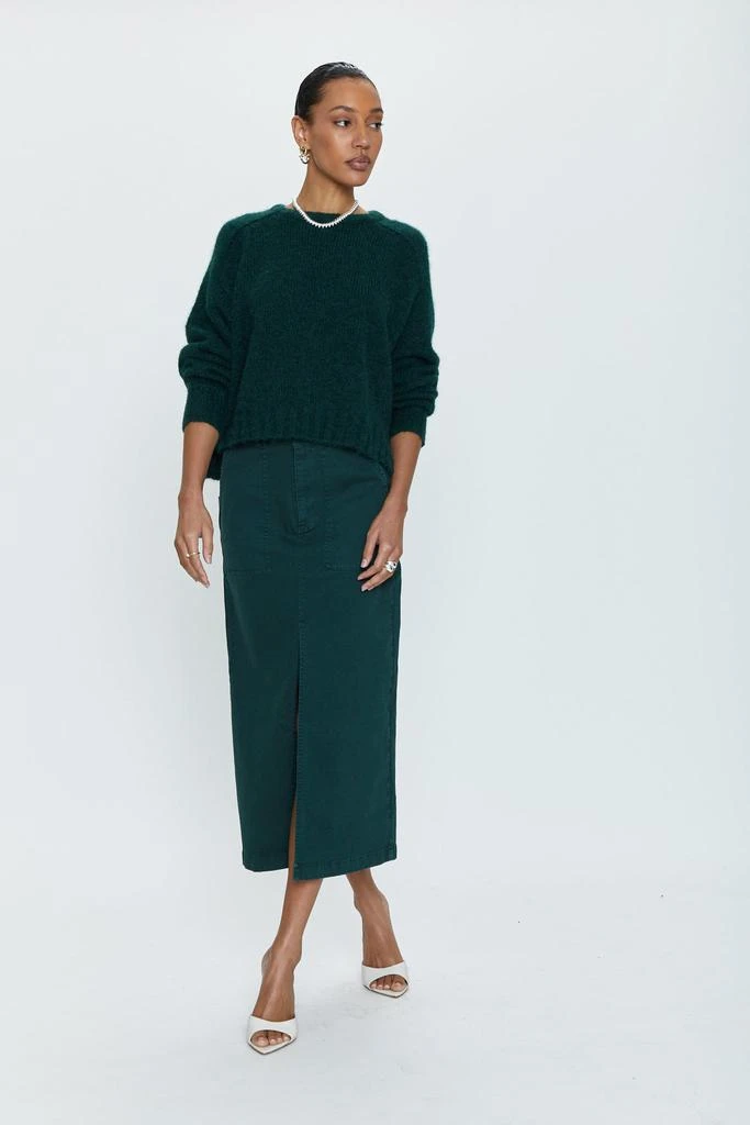 Pistola Denim Pamela Skirt Utility Midi Skirt - Pine 5