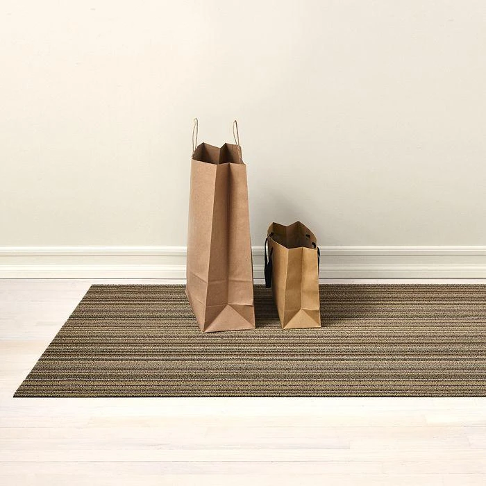 Chilewich Skinny Stripe Shag Big Mat, 36" x 60" 2