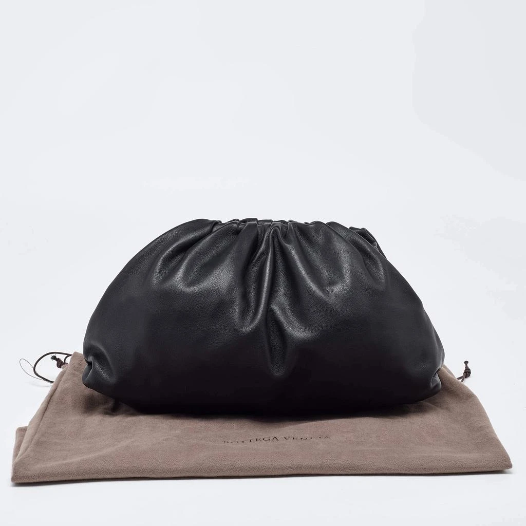 Bottega Veneta Bottega Veneta Black Leather The Pouch Clutch 6