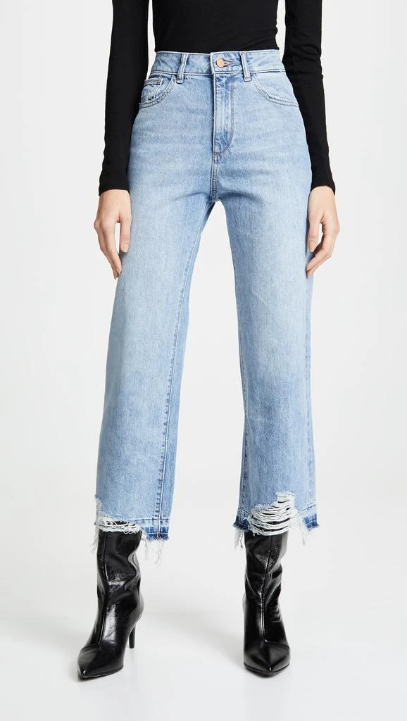 DL1961 Hepburn High Rise Wide Leg Jeans 1