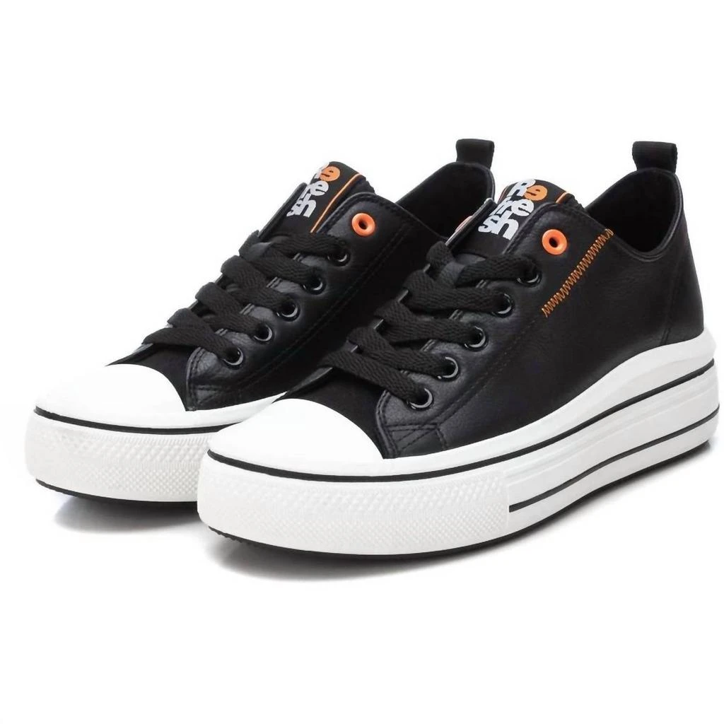 Refresh Women's Casual Sneaker In Black 4