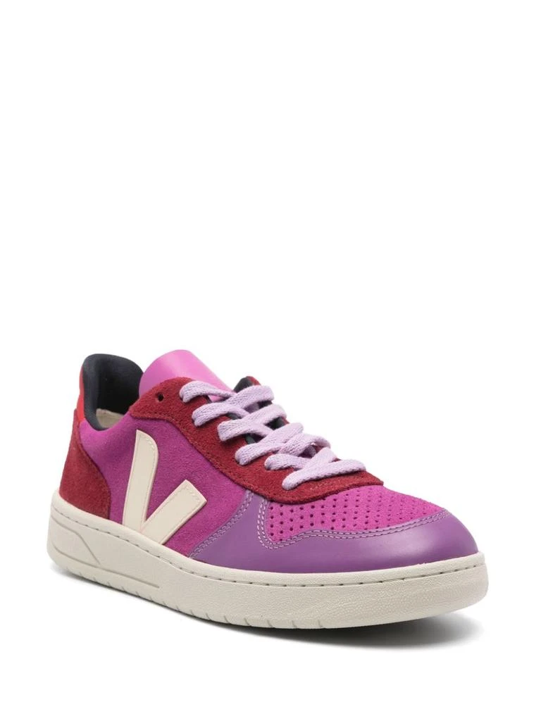 Veja SNEAKER V10 FUCHSIA MULTICOLOR V BEIGE 3