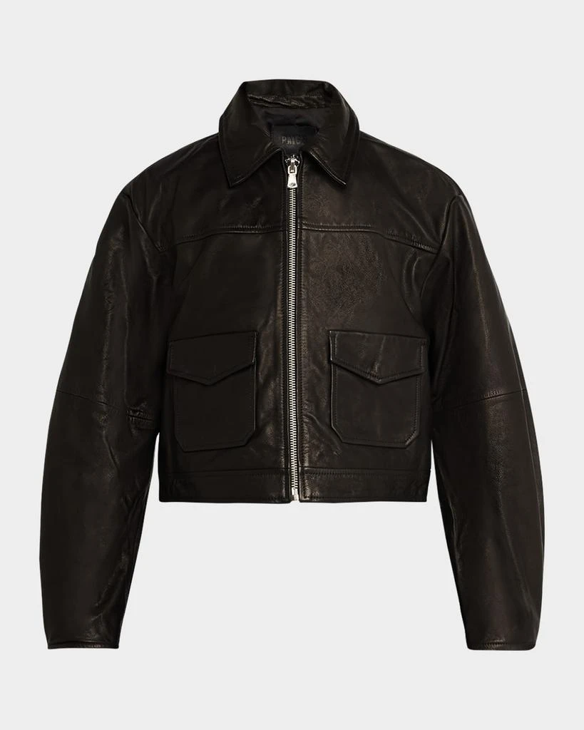 Paige Clyde Leather Jacket 1