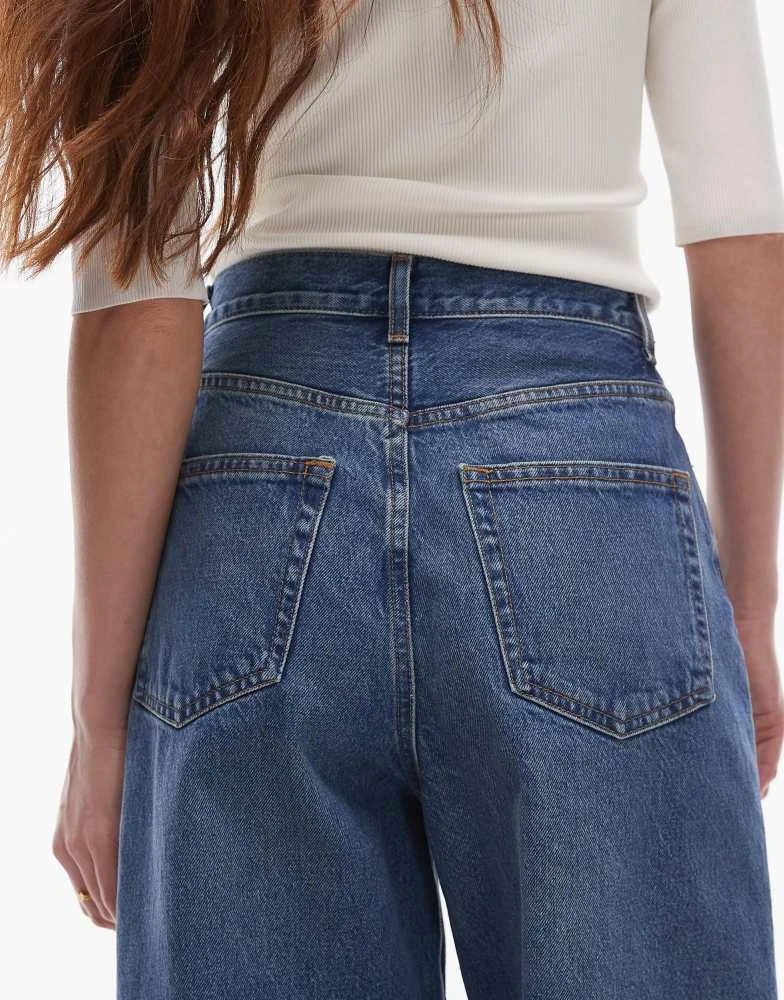 ARKET ARKET Amber barrel leg jeans in aged washed blue 5