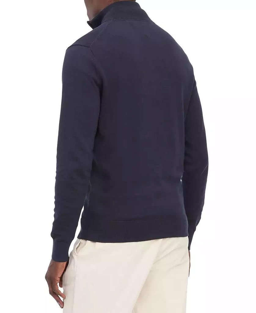 Tommy Hilfiger Men's Essential Embroidered Logo 1/4-Zip Mock Neck Sweater 2