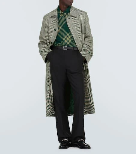 Burberry Burberry check wool shirt 2