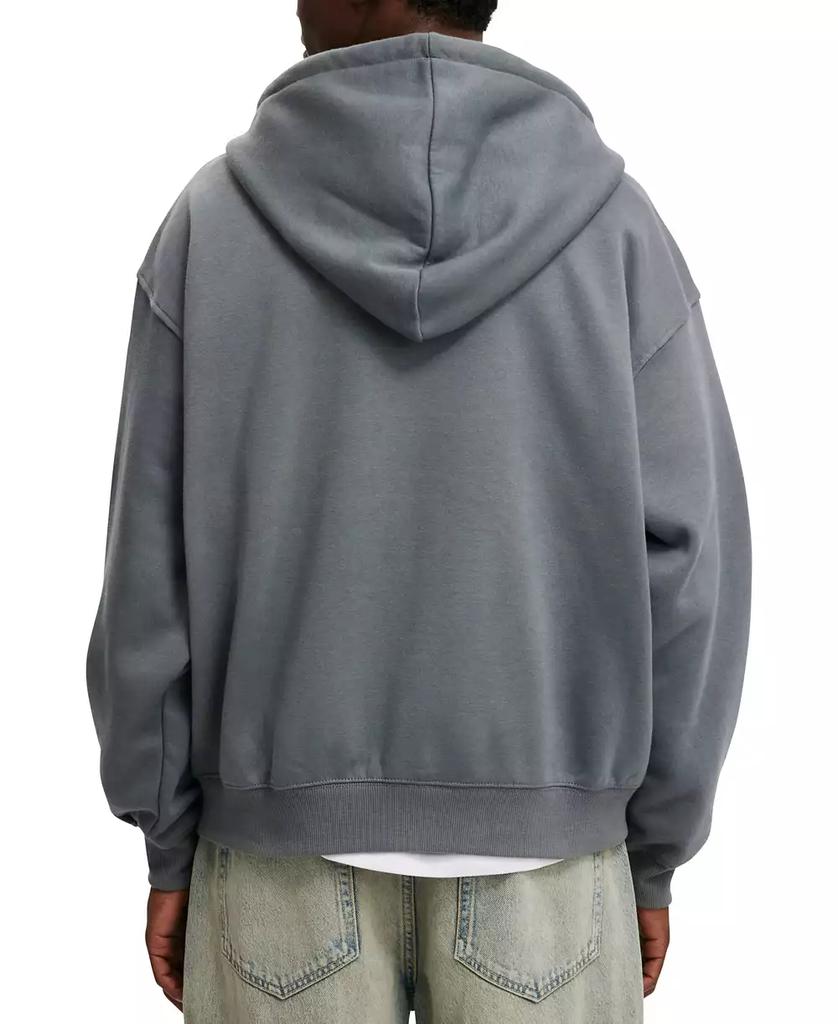 Cotton On Men's Box Fit Zip Up Hoodie