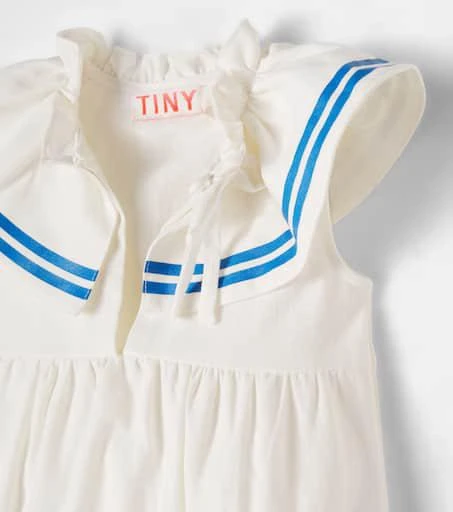 Tinycottons Baby linen and cotton bodysuit 3