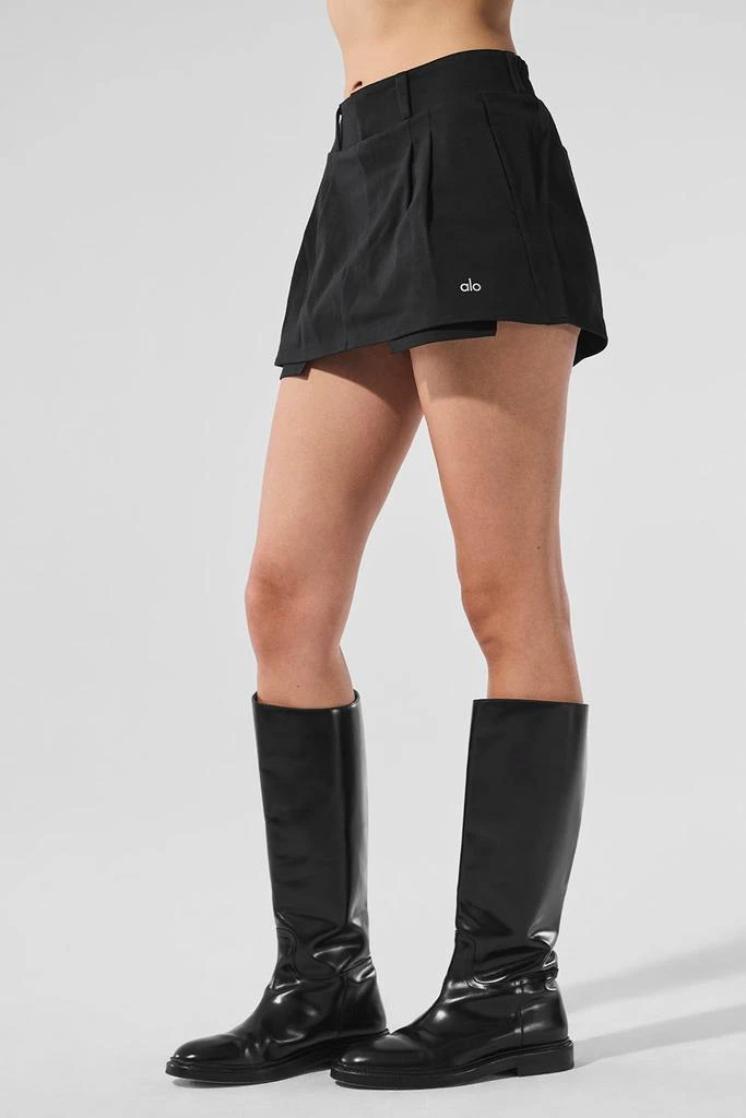 Alo Good Days Mini Skirt - Black 5