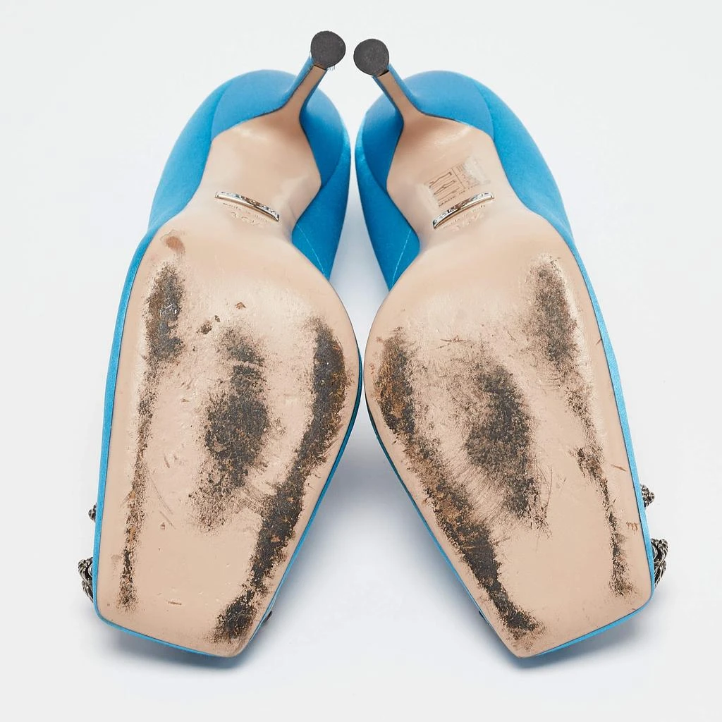 Gucci Gucci Blue Satin Dionysus Pumps Size 35.5 6