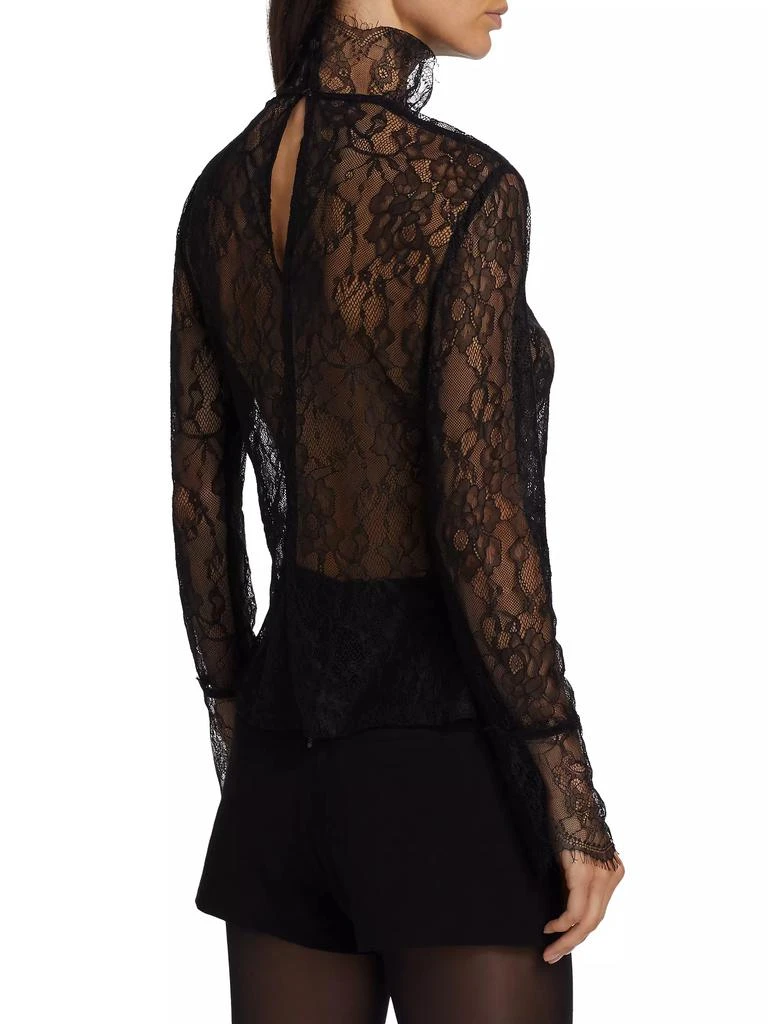 Nonchalant Label Mary Lace High-Neck Top 5