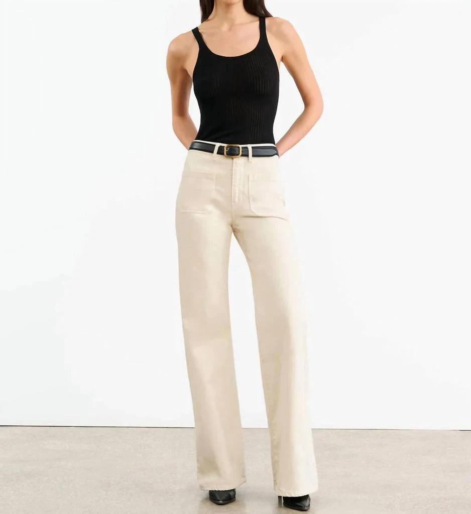 Nili Lotan Nili Lotan - Florence High-rise Flare Leg Pant 2