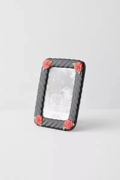 Urban Outfitters Rosebud 4" x 6" Ceramic Picture Frame 2