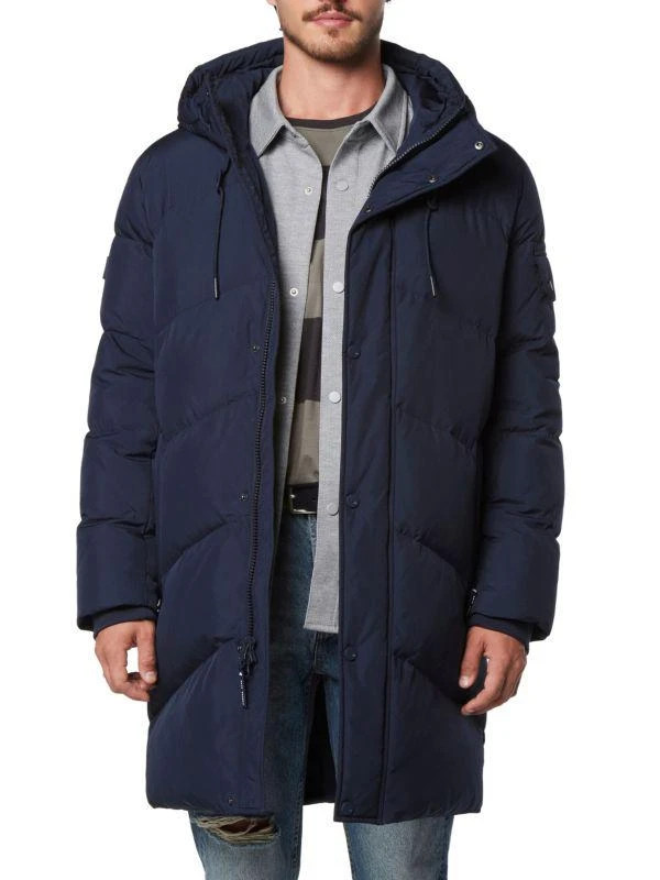Andrew Marc Sullivan Down Hooded Puffer Jacket 1