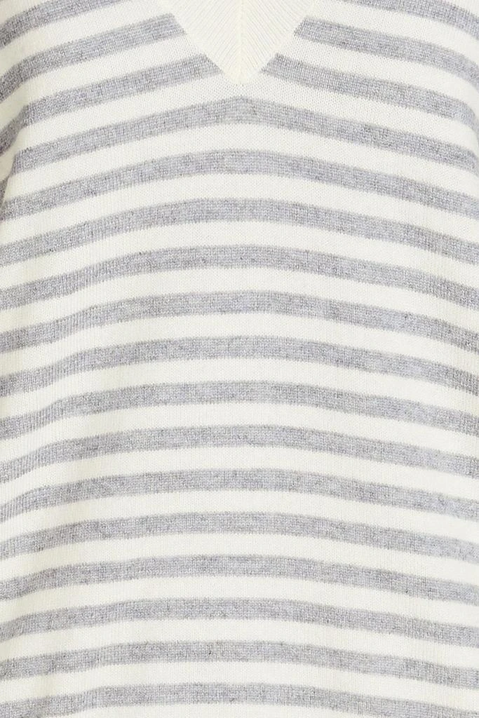Chinti & Parker Striped wool and cashmere-blend sweater 4