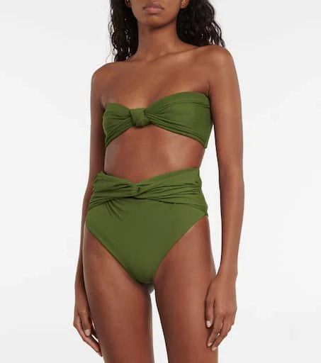 JOHANNA ORTIZ Rich Earthly bandeau bikini top 2