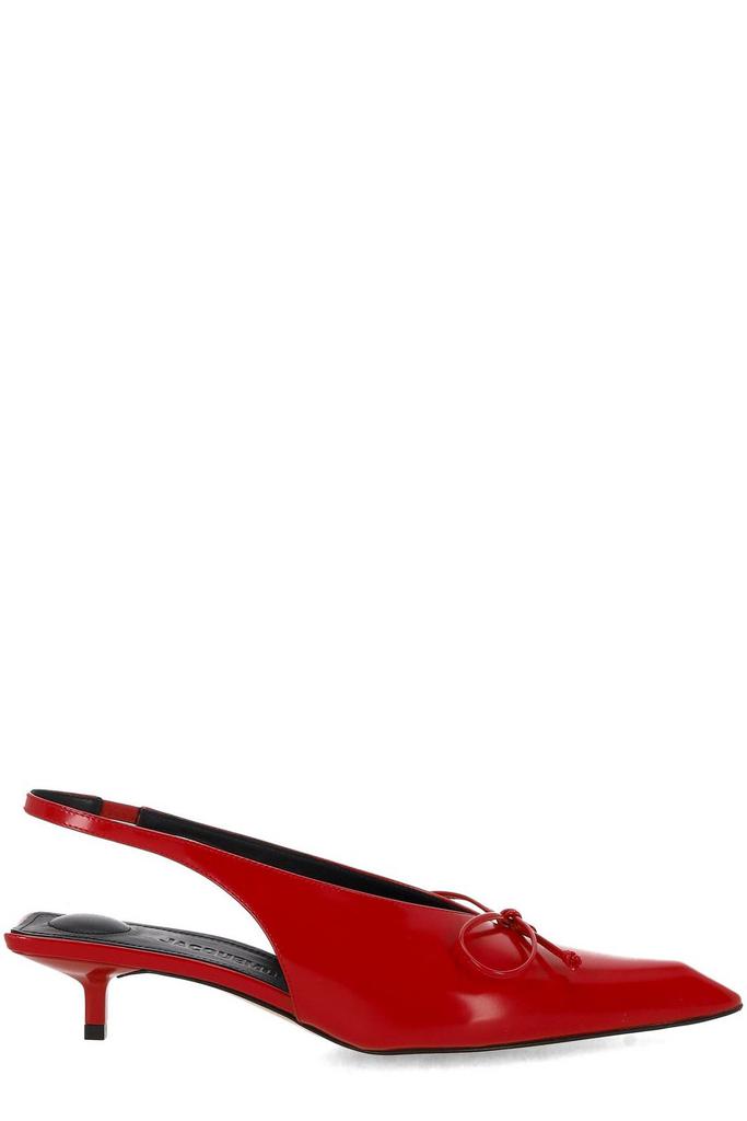 Jacquemus The low Cubisto slingbacks - High Heels - Free