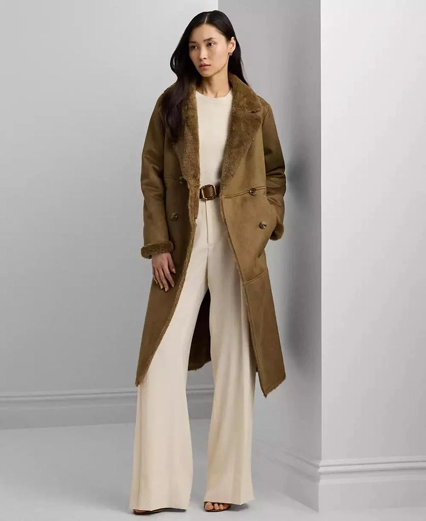 Ralph Lauren Women's Faux-Shearling Coat 1