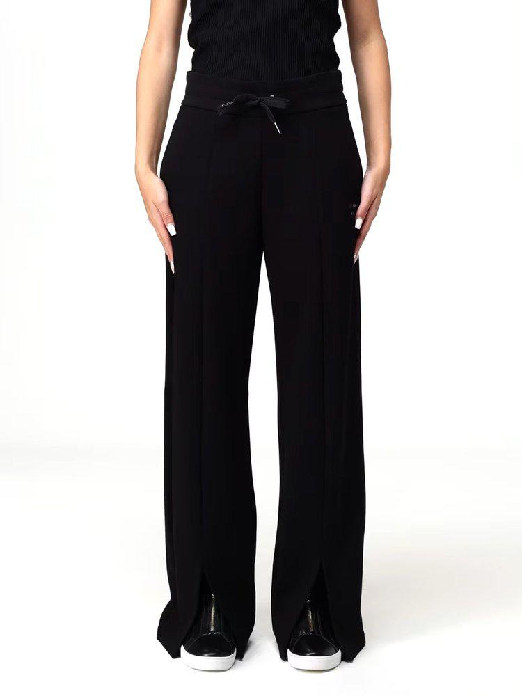 Armani Exchange Armani Exchange Slit Detailed Jogger Pants