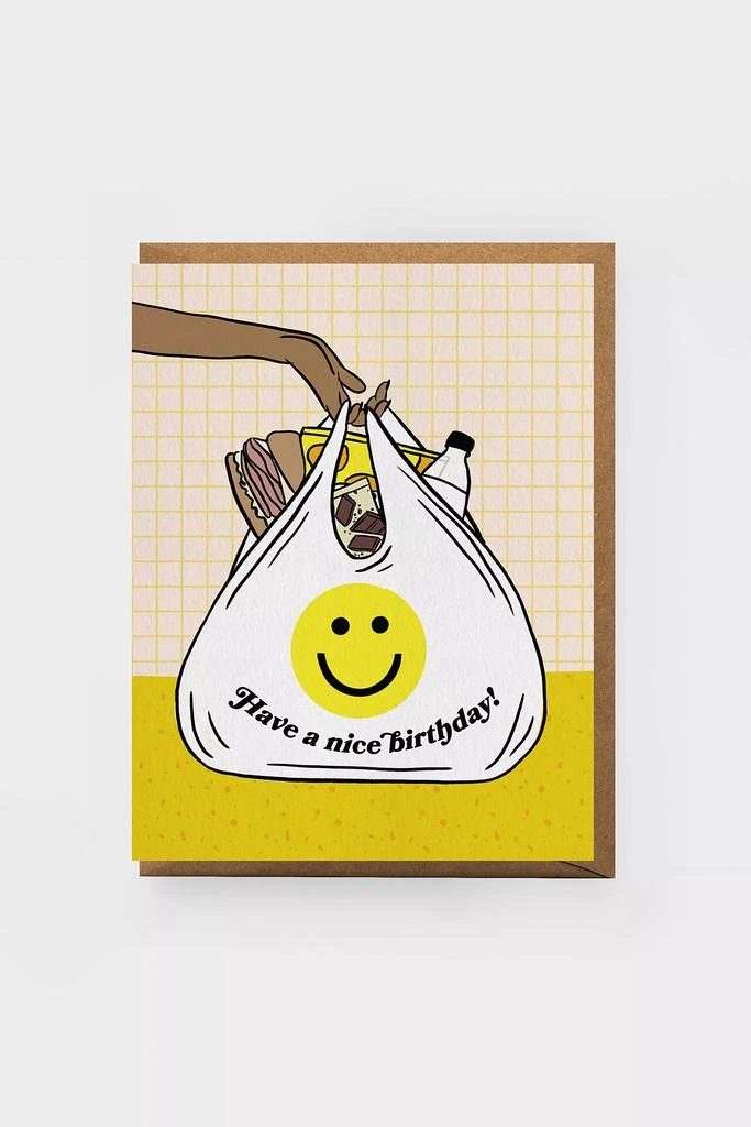 Boss Dotty Boss Dotty Deli Bag Birthday Greeting Card 1