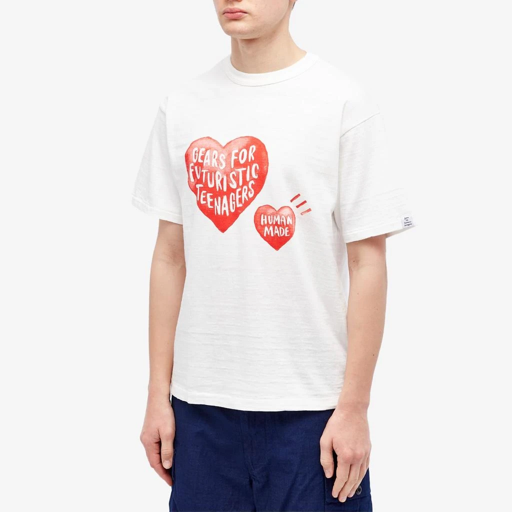 Human Made Human Made Drawn Hearts T-Shirt 2