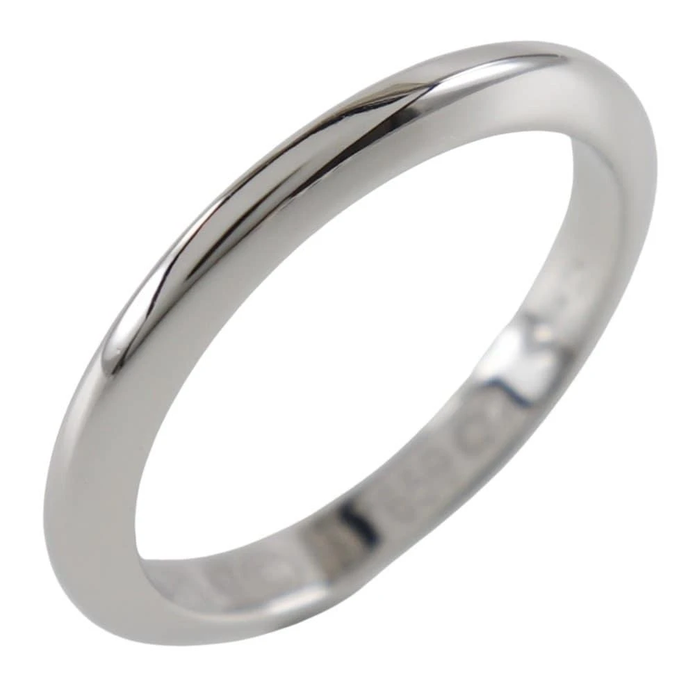 Cartier Cartier 1895 Wedding Band Platinum Platinum Ring Jewelry (Pre-Owned)