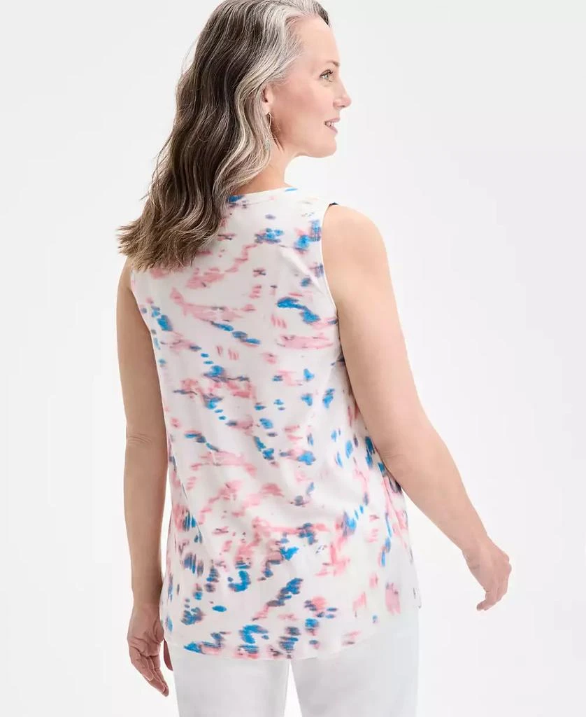 Style & Co Women's Printed V-Neck Tank, Exclusively at Macy's 2