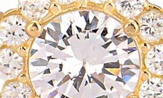 Gabi Rielle Floral Bloom Cubic Zirconia Stud Earrings