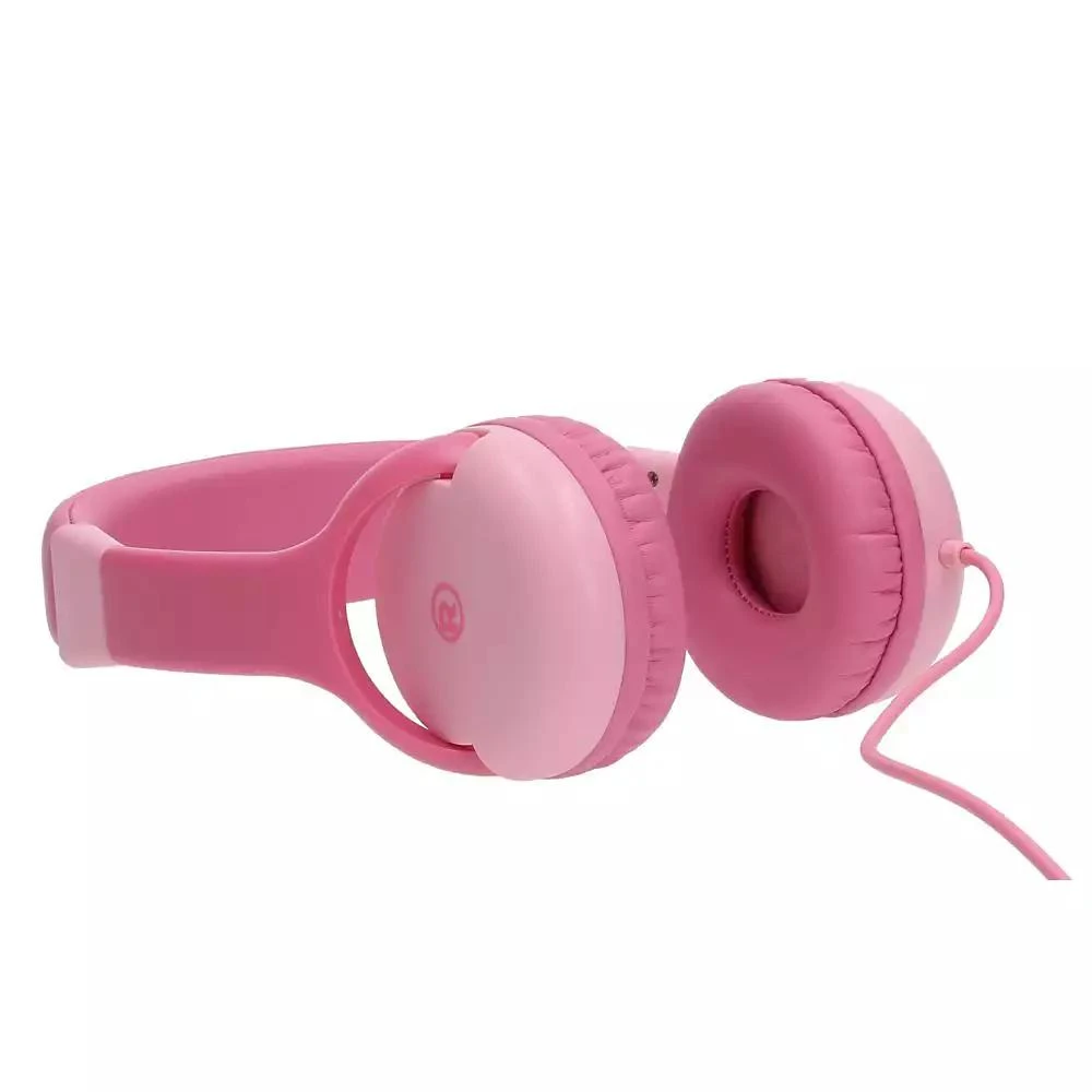 RadioShack Kids Wired Headphones (3304455) - Child-Safe Volume, 3.5mm Plug, Pink 3