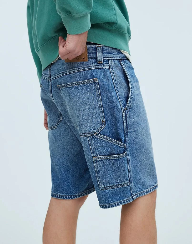 Madewell Denim Carpenter Shorts in Rees Wash 5